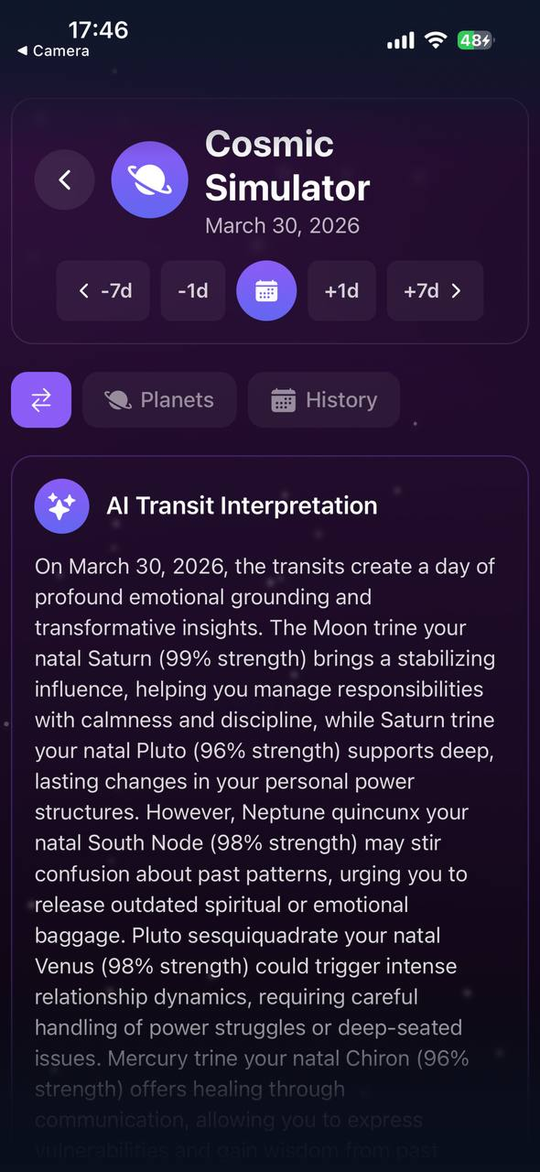 AstraLink AI transit interpretation